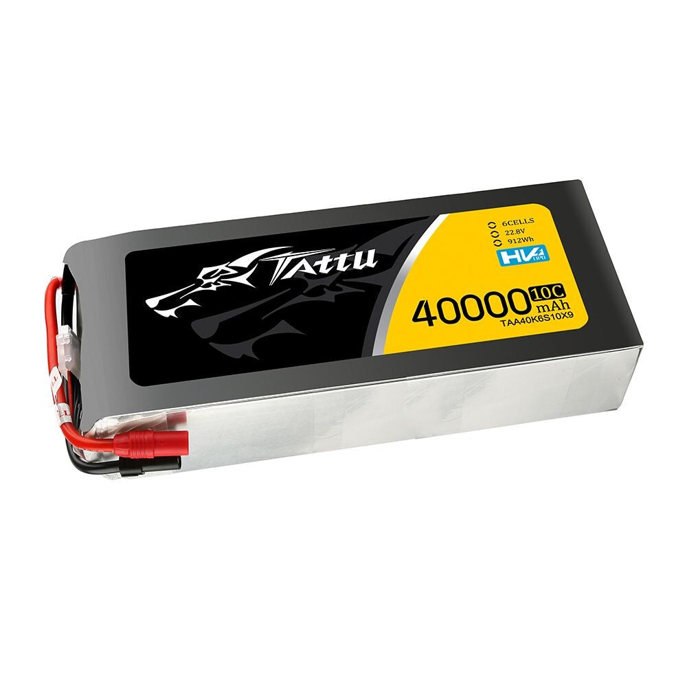 Tattu 22.8v 10c 6s 40000mah Lipo Battery Pack with AS150 + XT150 Plug |  Next FPV