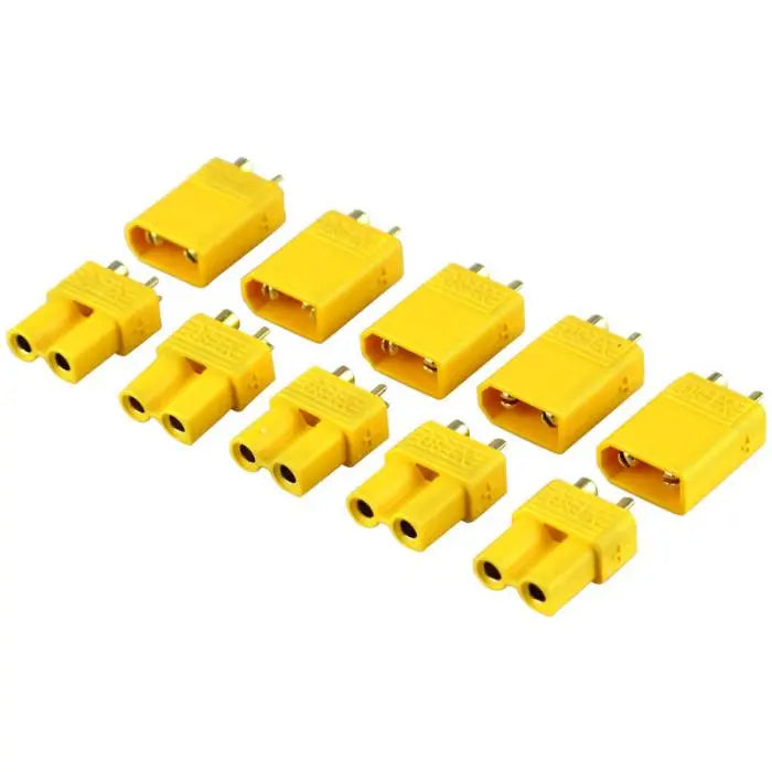 XT30 Male/Female Pair (5 Pairs) Next FPV