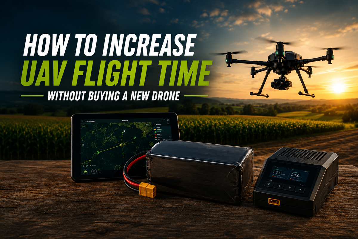 How to Increase UAV Flight Time (Without Buying a New Drone)