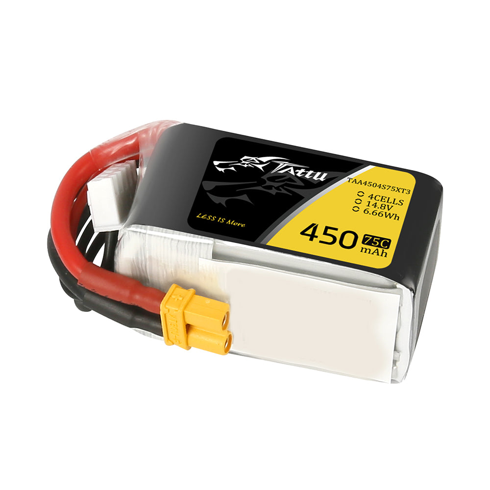 Tattu 450mAh 4s 75-150c Lipo Battery Pack