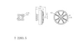 XNOVA T2203.5 FPV RACING SERIES MOTORS (T STYLE)