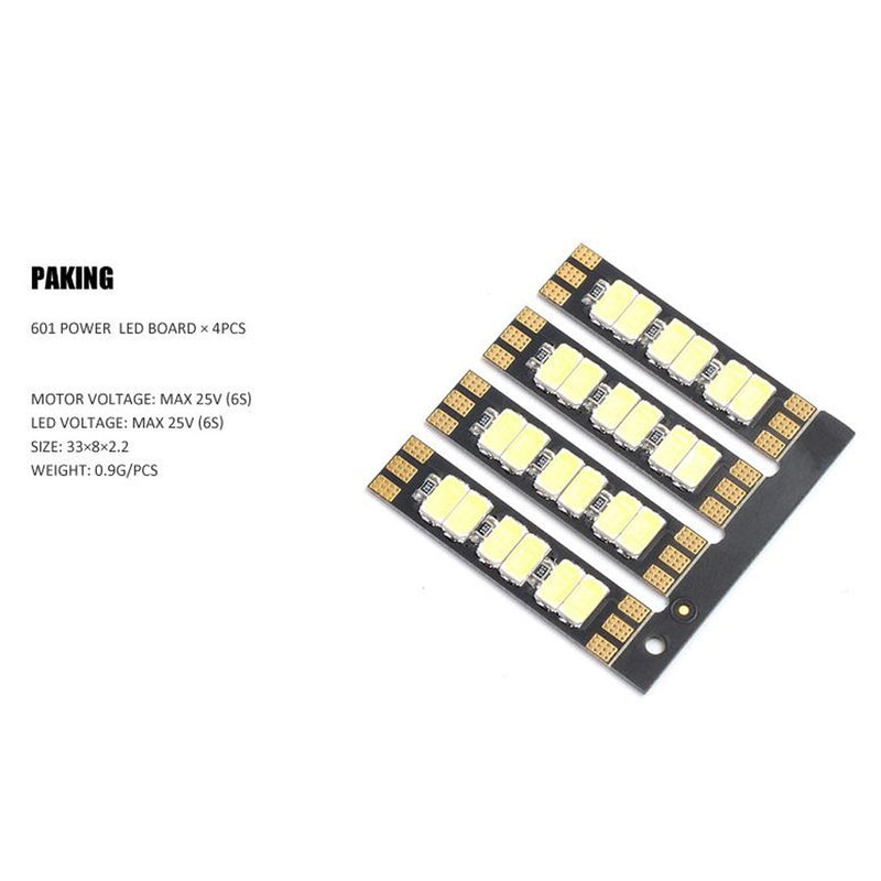 DIATONE MAMBA FLASHBANG 601W MOTOR RACE WIRE LED BOARD (4PCS)