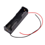 SINGLE 18650 BATTERY HOLDER WITH 130MM FLY LEADS